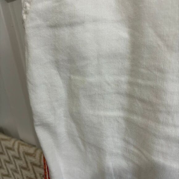 Trina Turk X INC Embroidered Linen Blend Pants - Picture 11 of 12